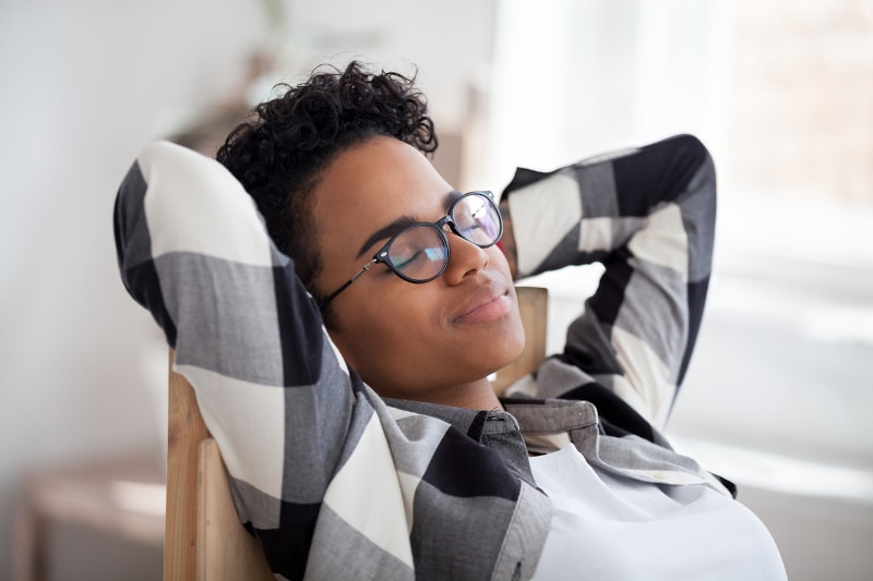 Woman Relaxing