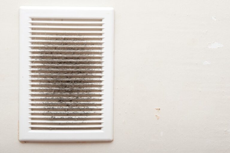 dirty and dusty ventilation shaft min
