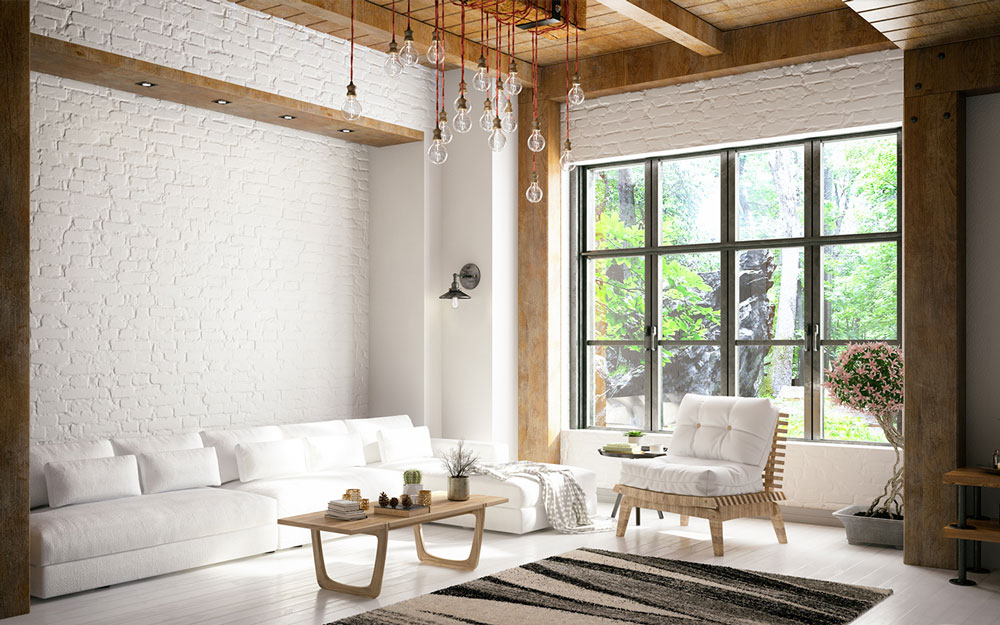 modern rustic home