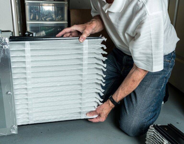 new HVAC filter improved IAQ